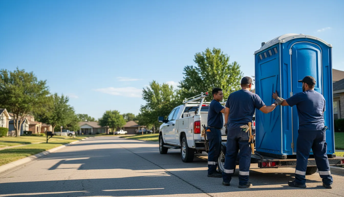 Portable Toilet Rental in Wade, NC near me
